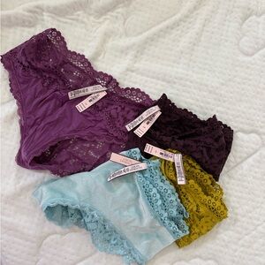 NWT Victoria's Secret Body by Victoria Lace Hiphugger/Hipster (4) - size L/G